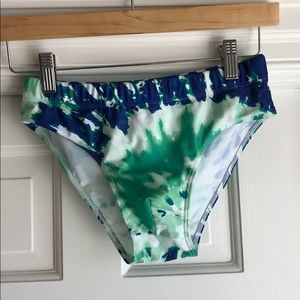 Men’s tie dye bathing suit briefs